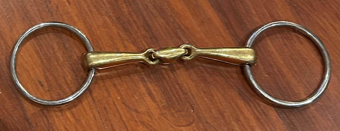 5.5” Stubben snaffle with lozenge