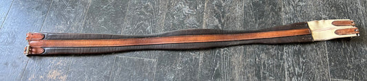 48” leather girth