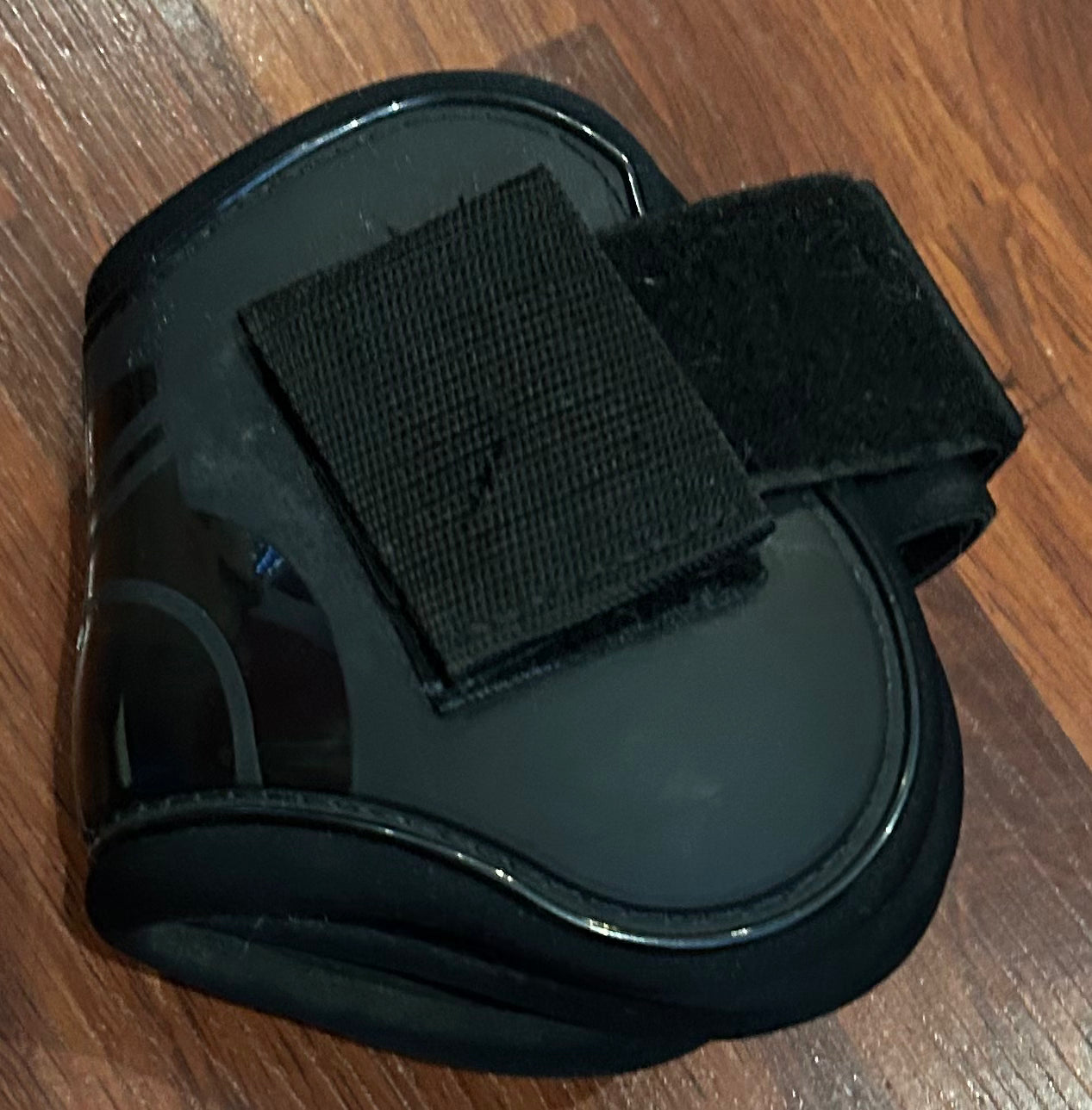 Black fetlock boots full size