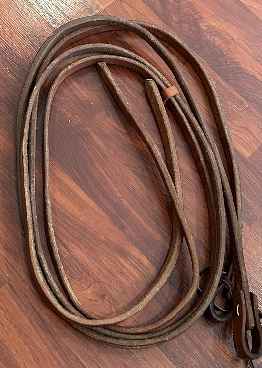 Weaver 5/5” x 8’ Herman Oak Leather Weighted reins