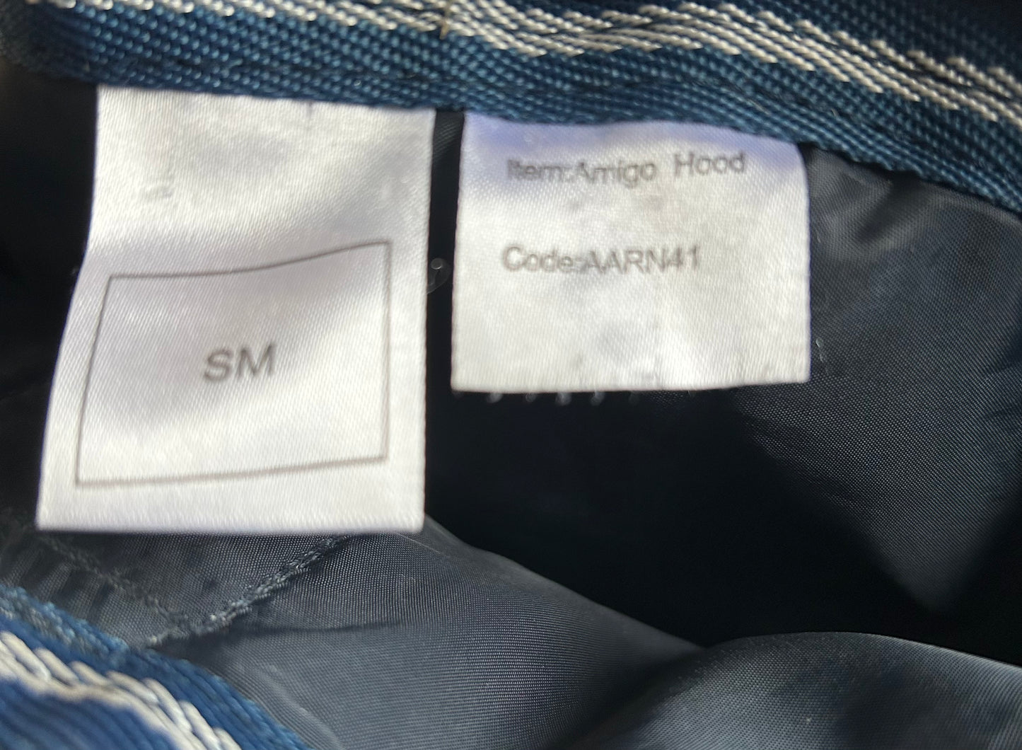 Amigo small navy 0g rain hood