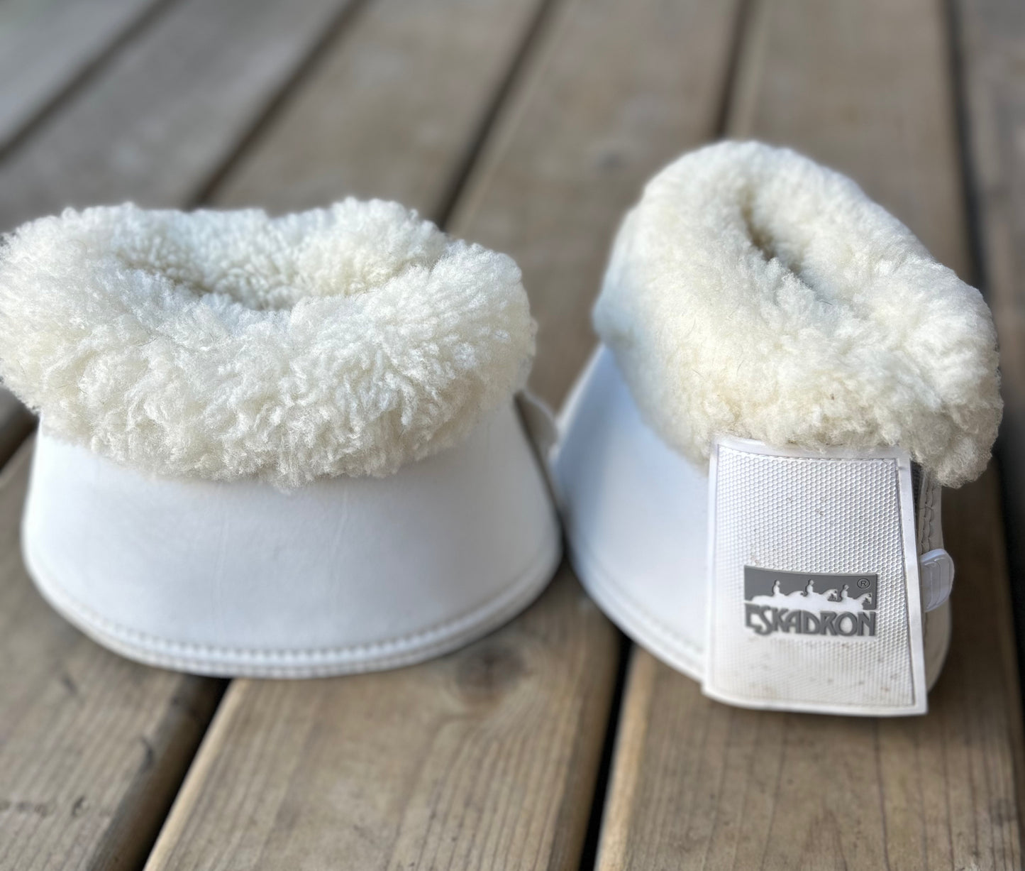 Eskadron XL fleece top white bell boots