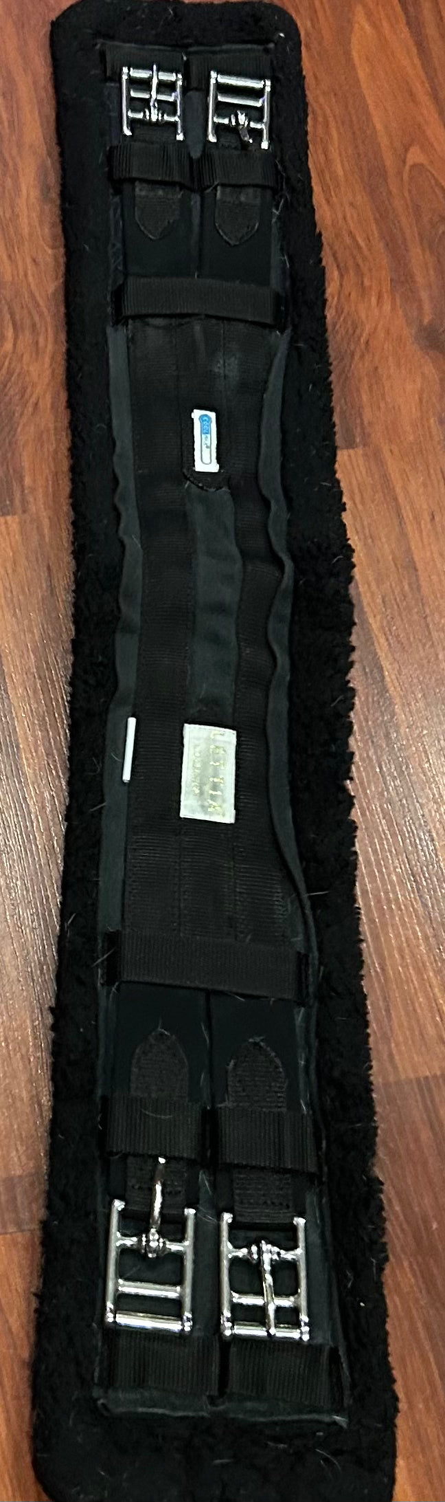 28” Lettia blank fleece girth. Elastic both ends