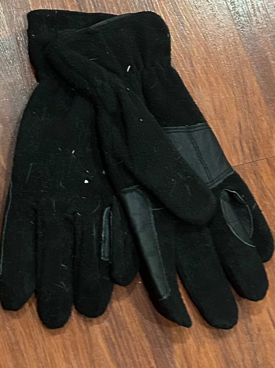 Elation size large black winter gloves