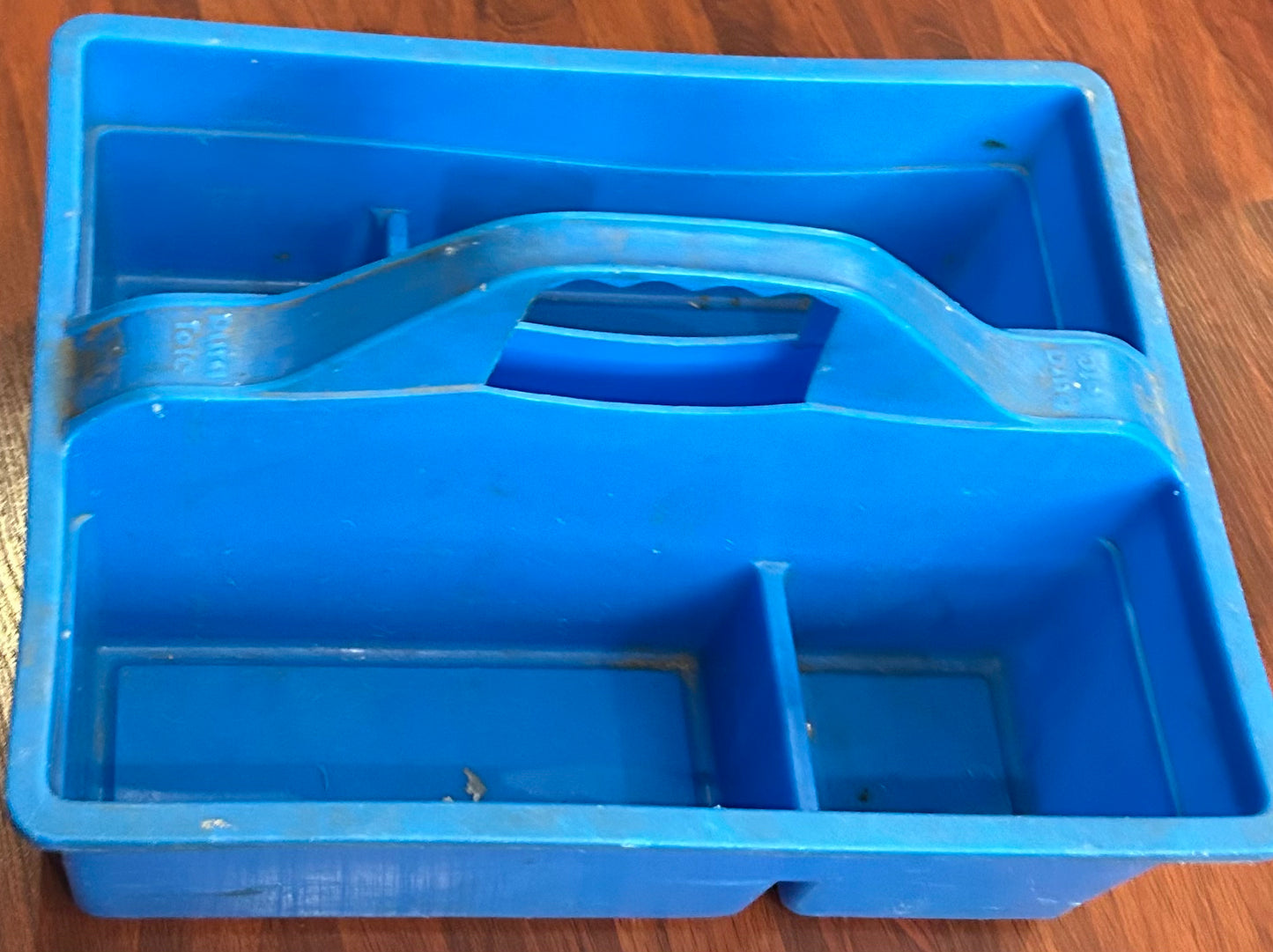 Blue grooming tote