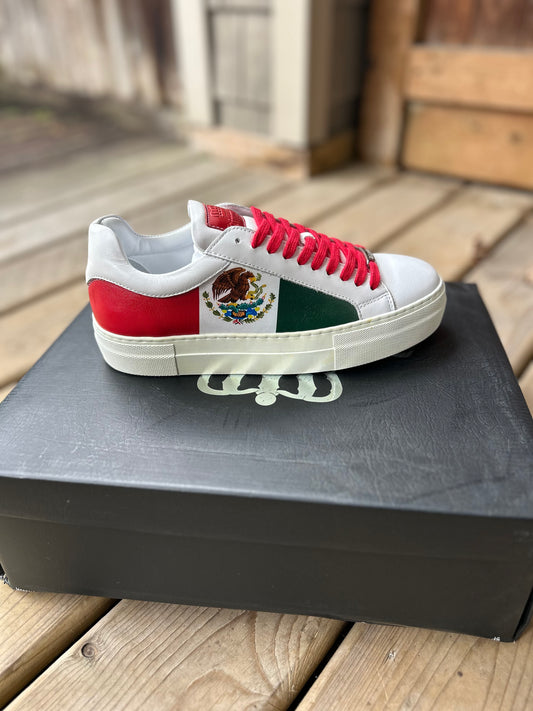 Size 39 Kingsley Mexico flag runners. New