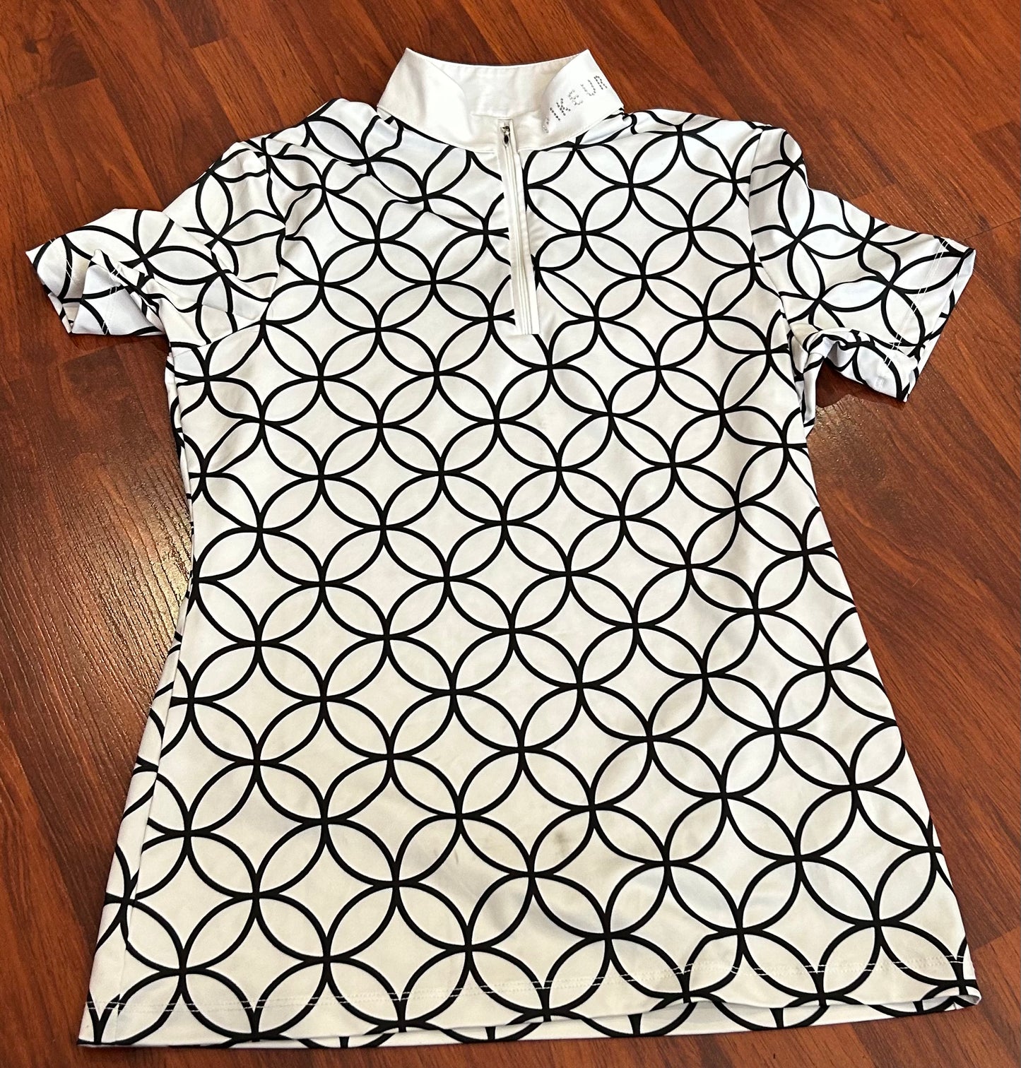 Pikeur competition small (36) white and black show shirt