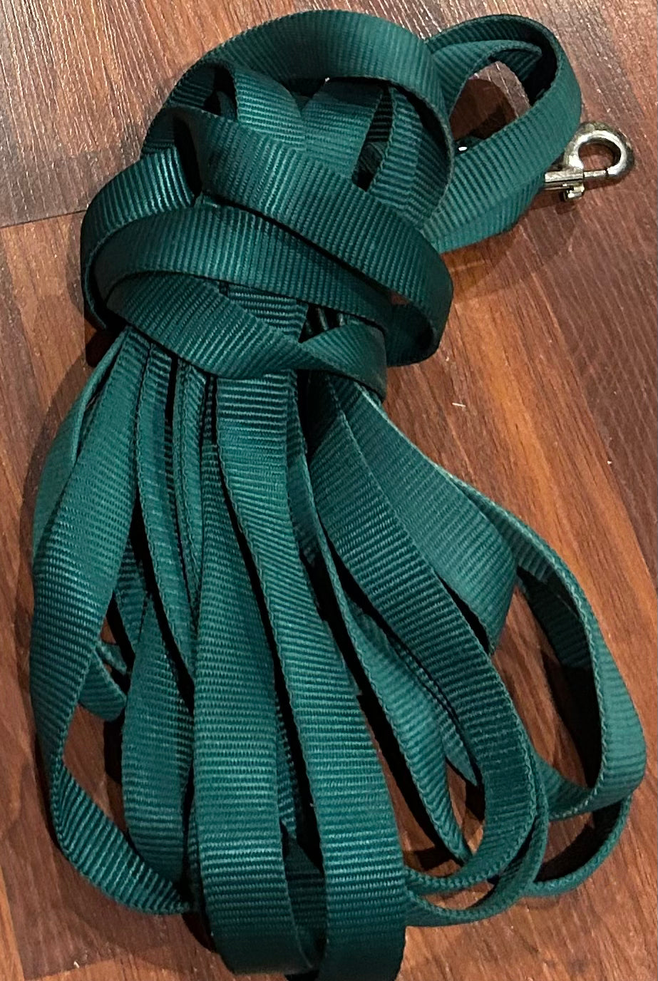 Shedrow Green nylon lunge line
