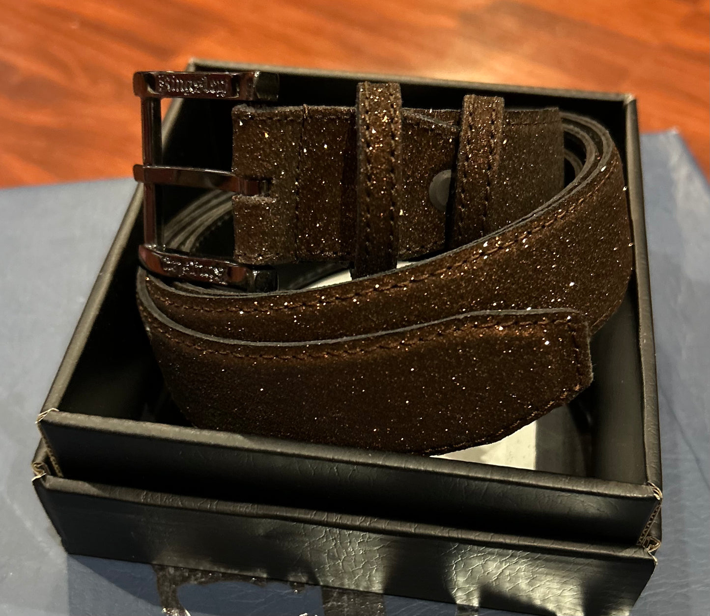 Kingsley belt fino brown. New.