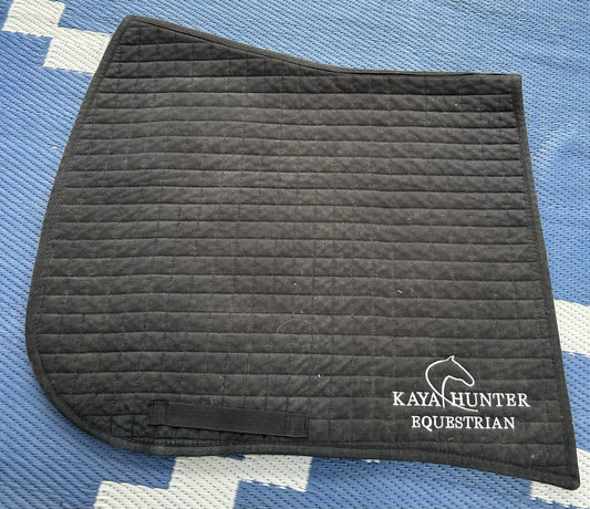 Black pad with embroidery