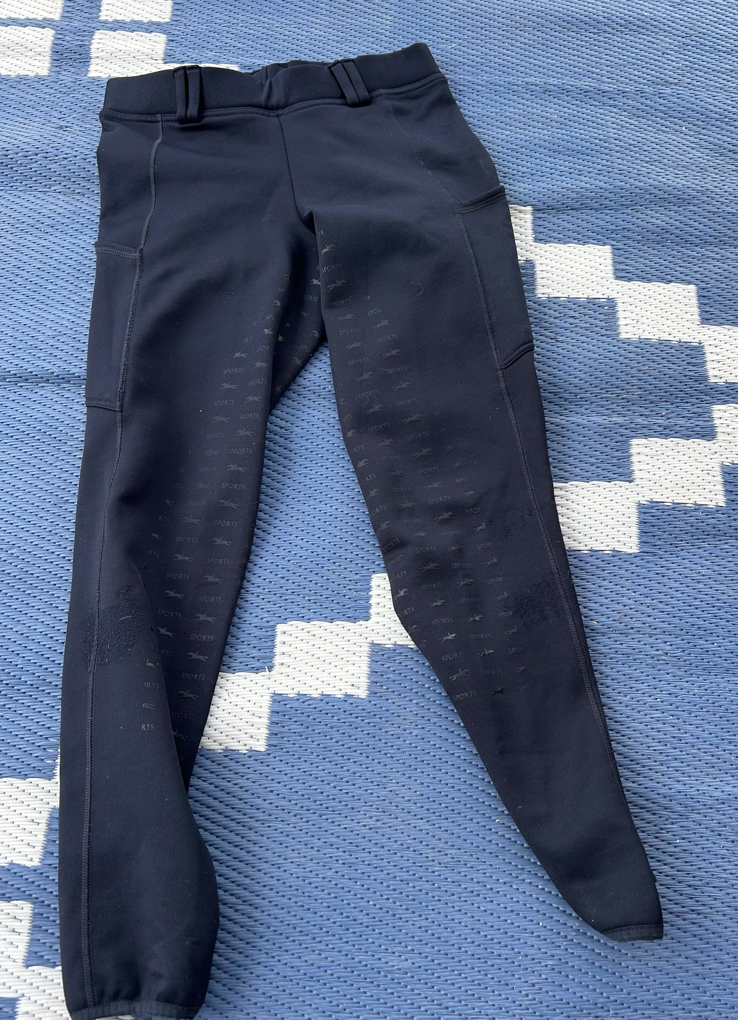 Schokemohle size 26 winter navy full seat breeches