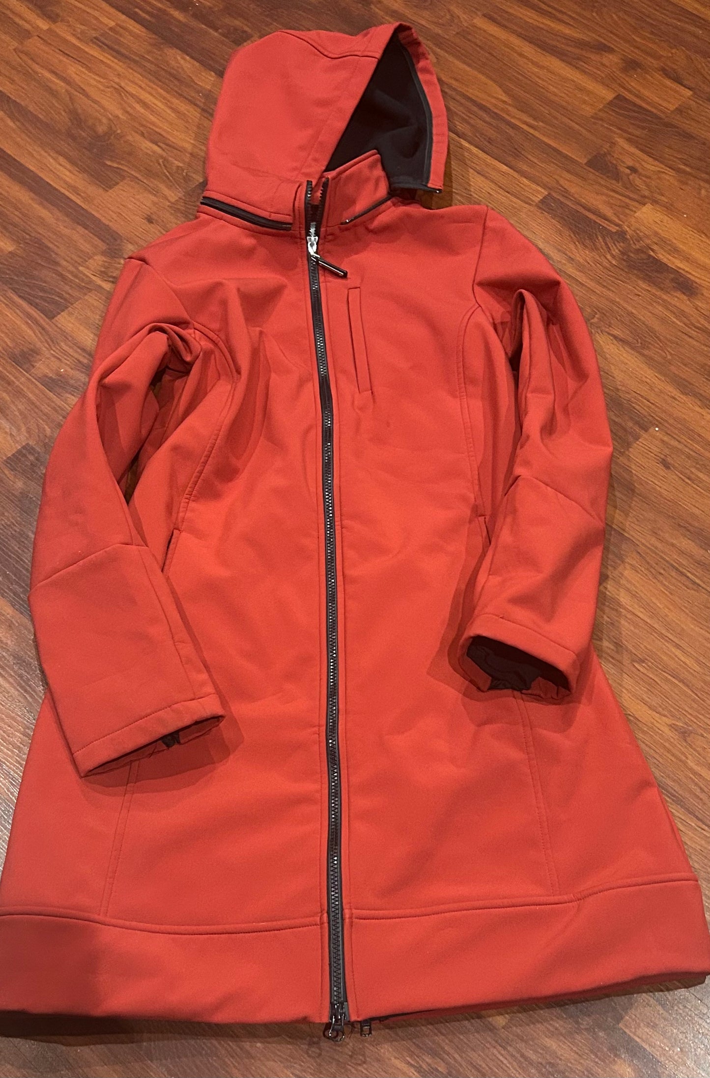 Asmar rain rider red small. Fleece lined