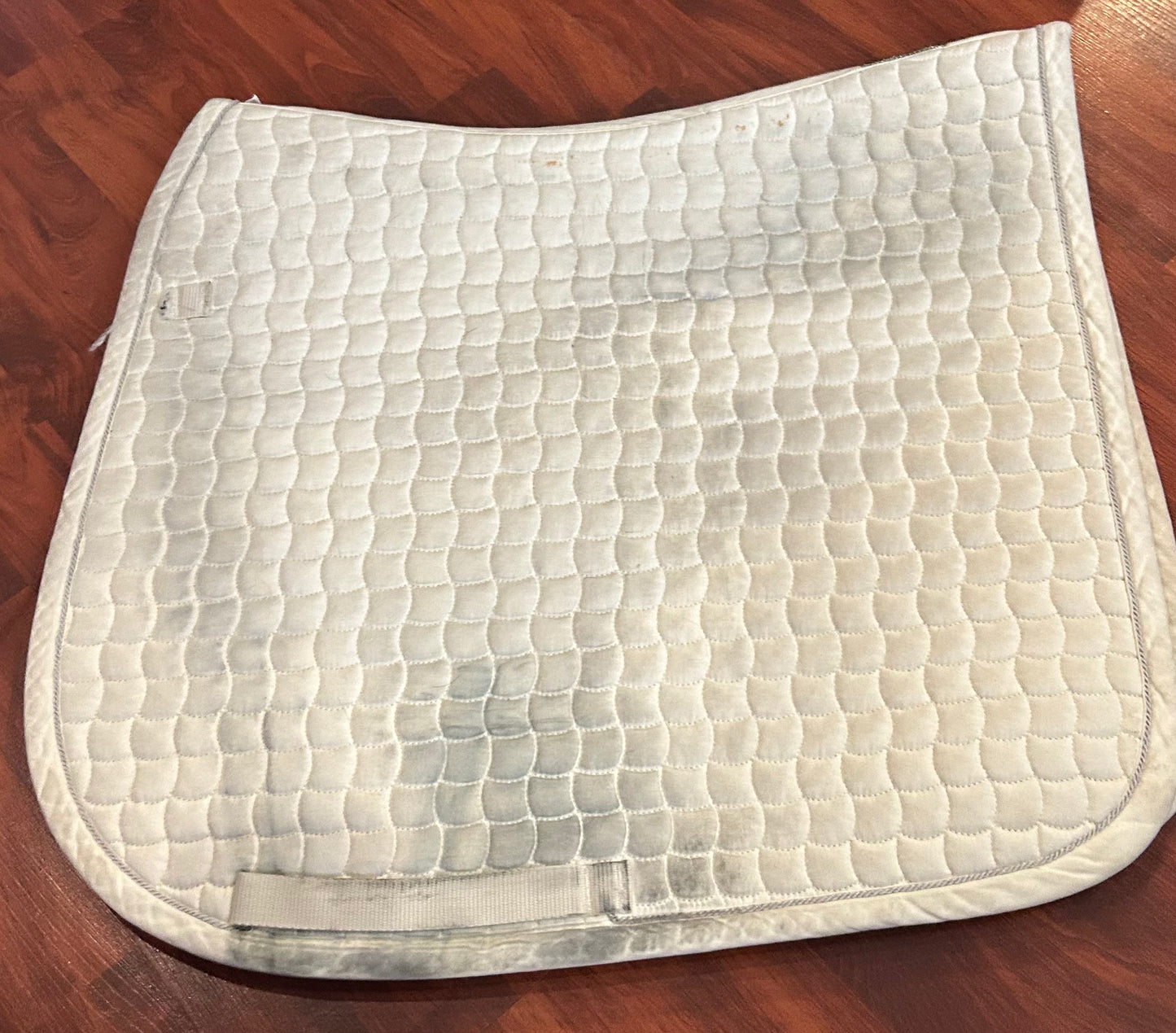 Eskadron white dressage pad. Some stains.