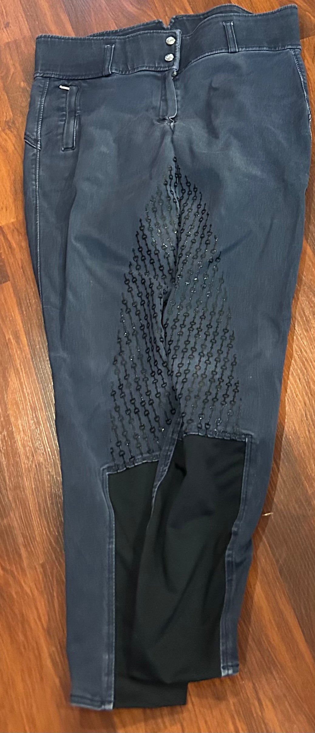 Horze size 30 blue full seat breeches