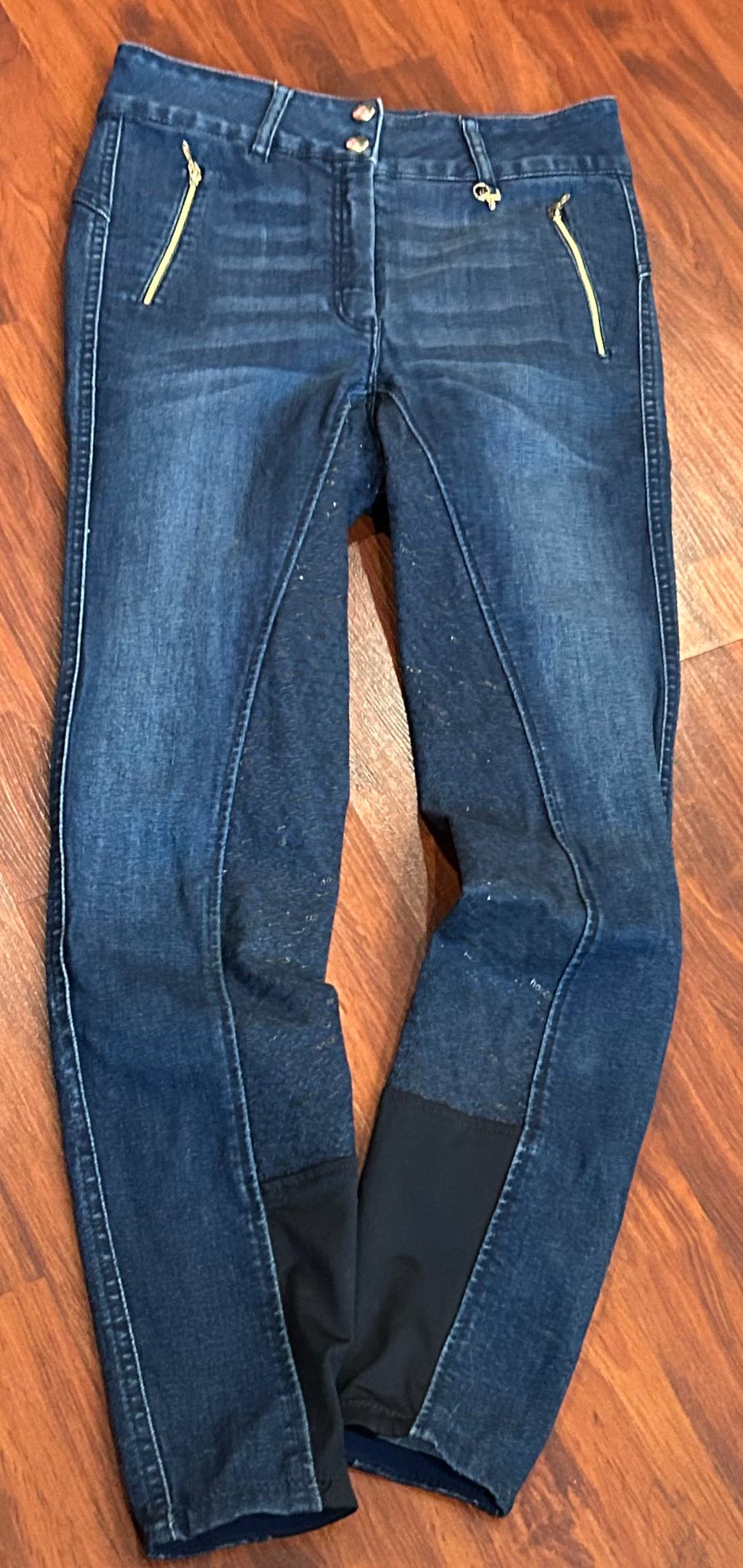 Horze size 24 Denim full seat breeches