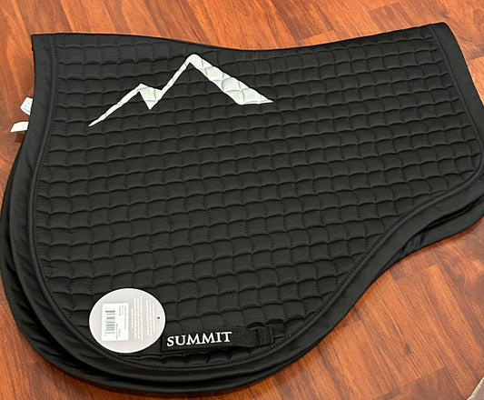 Summit Prix full size black saddle pad