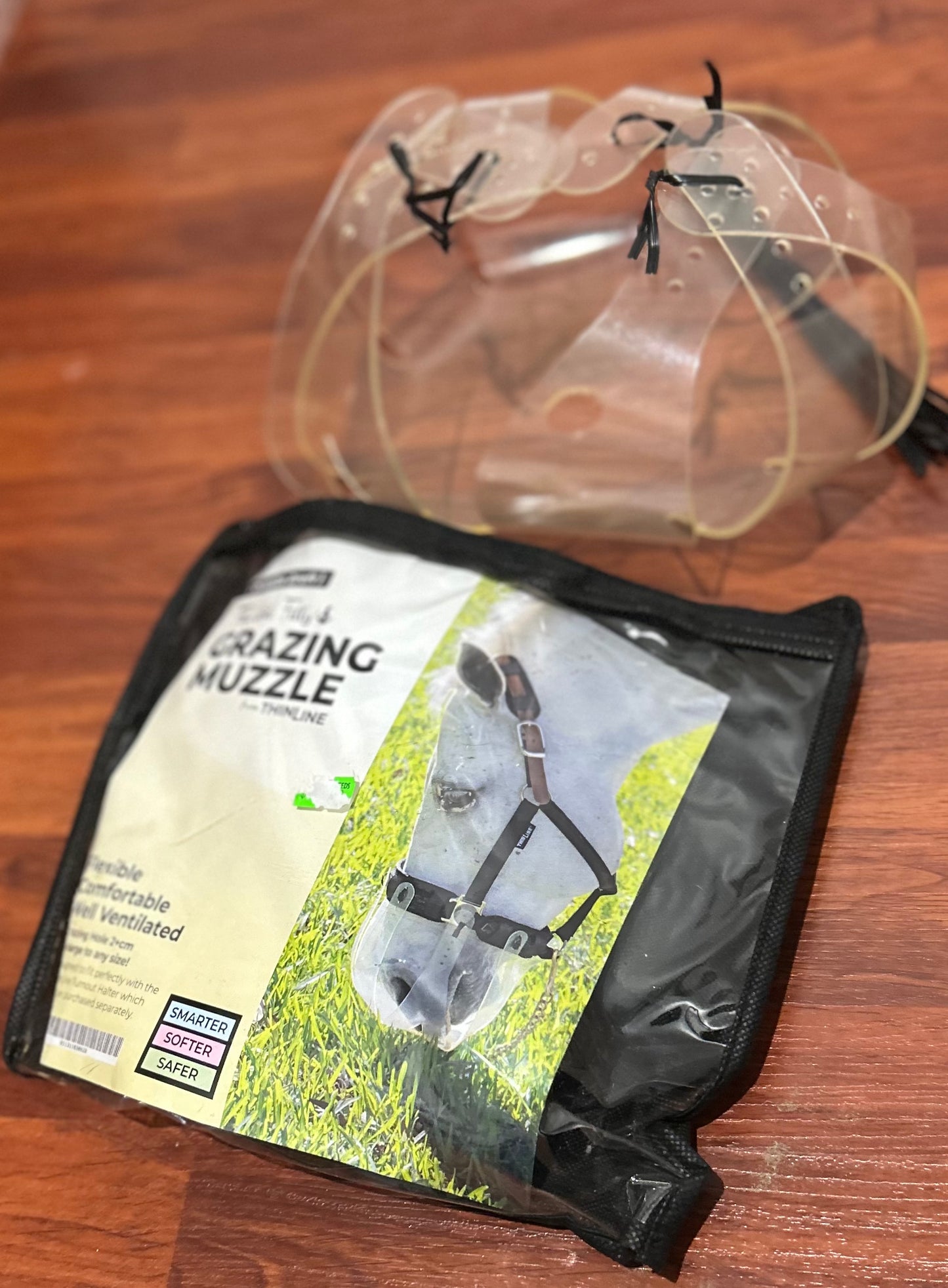 Flexible Filly oversized/draft grazing muzzle