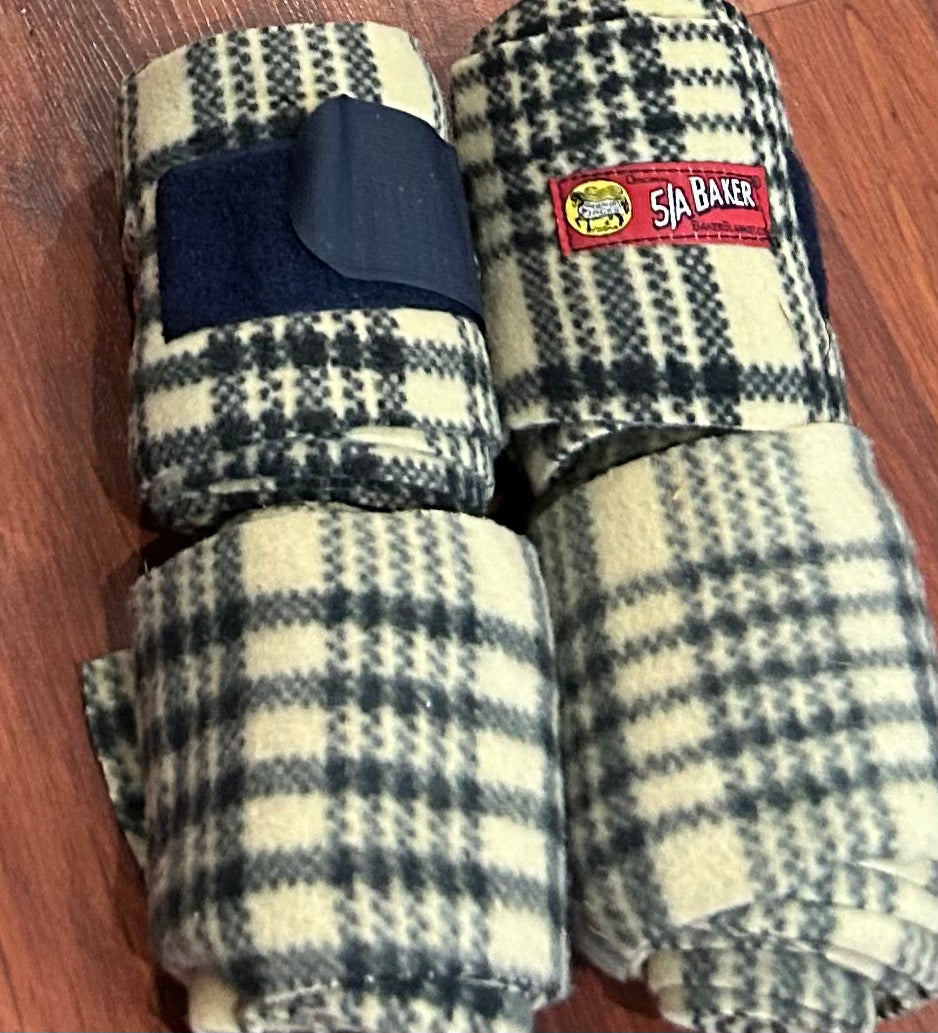 Baker polo wraps. Excellent condition. Set of 4
