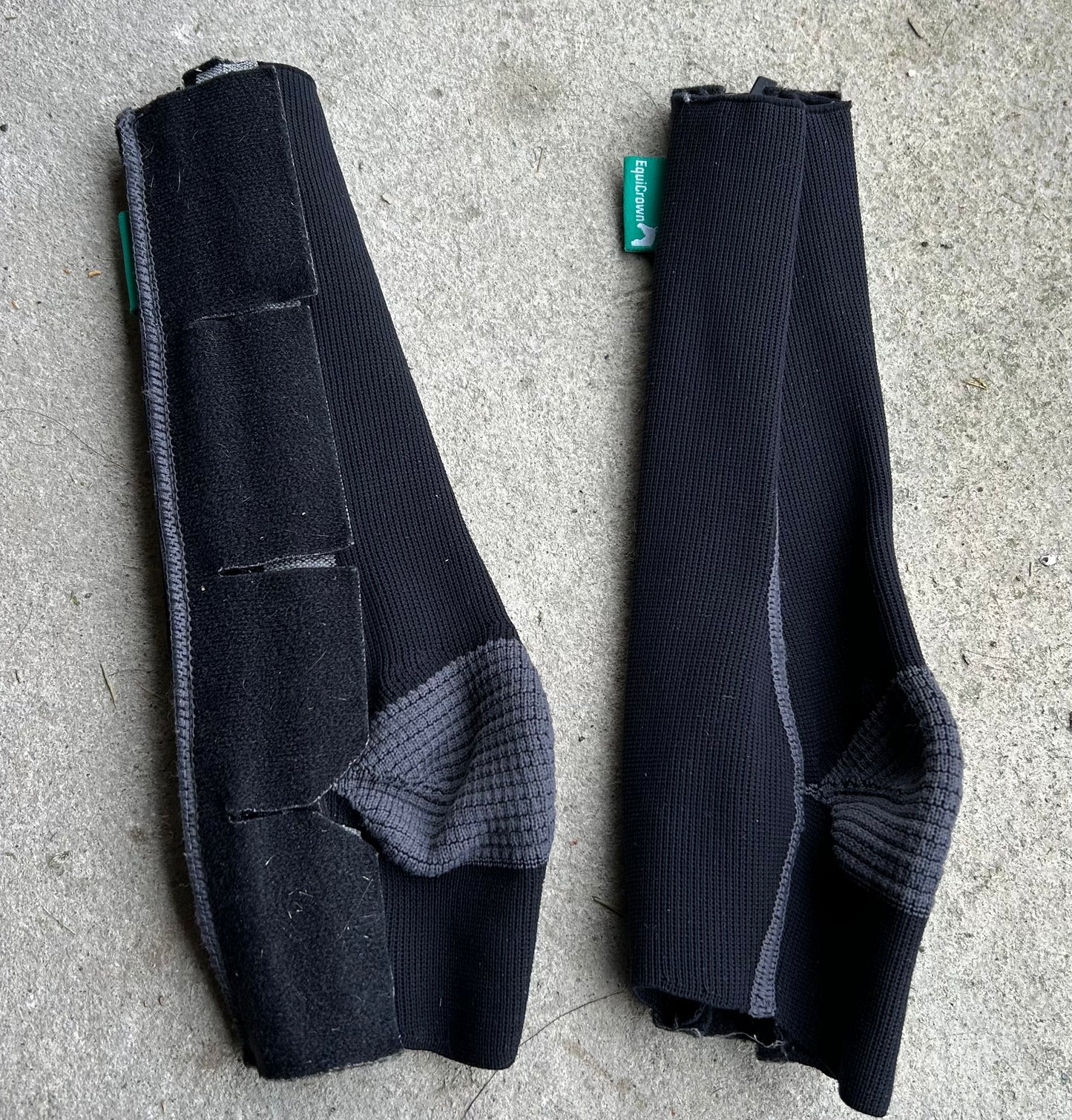 Equi crown active wraps XS size 1 black/grey