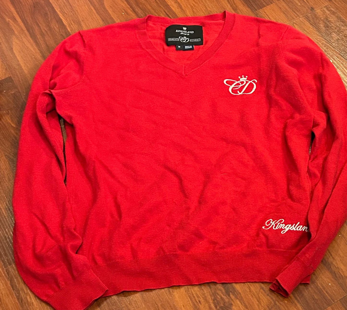 Kingsland medium red sweater