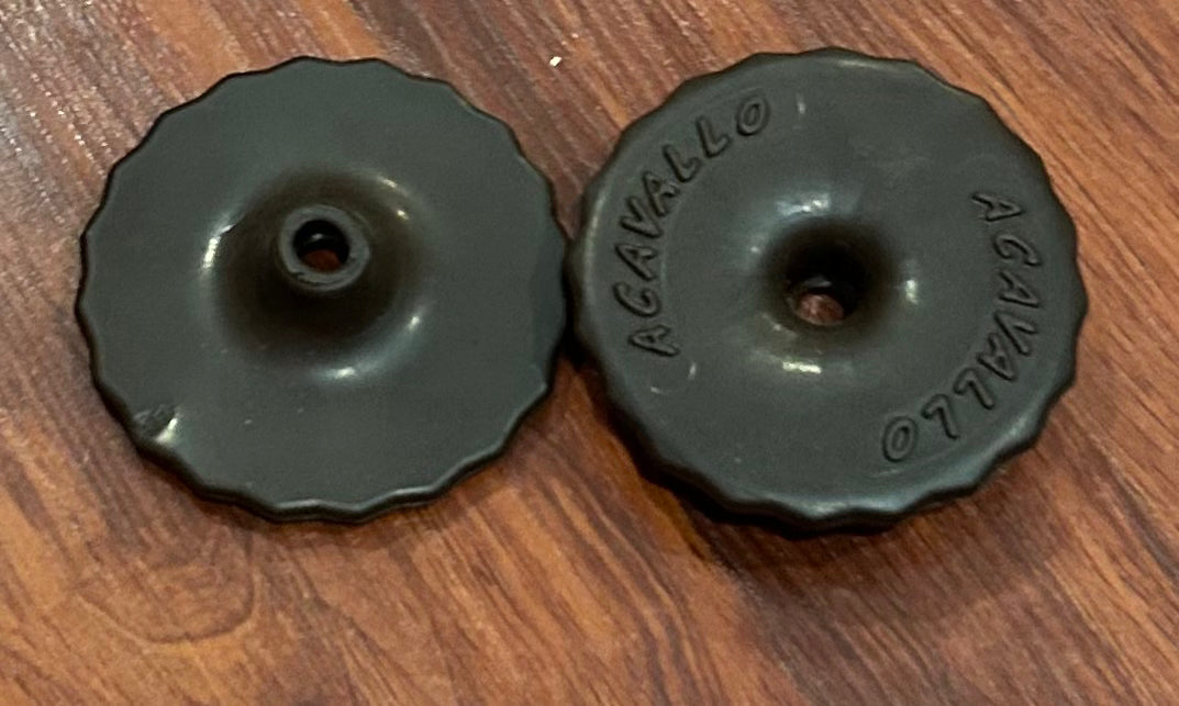 Acavallo bit guard brown. Set of 2