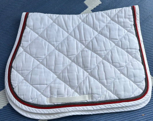 RG white AP pad with red trim