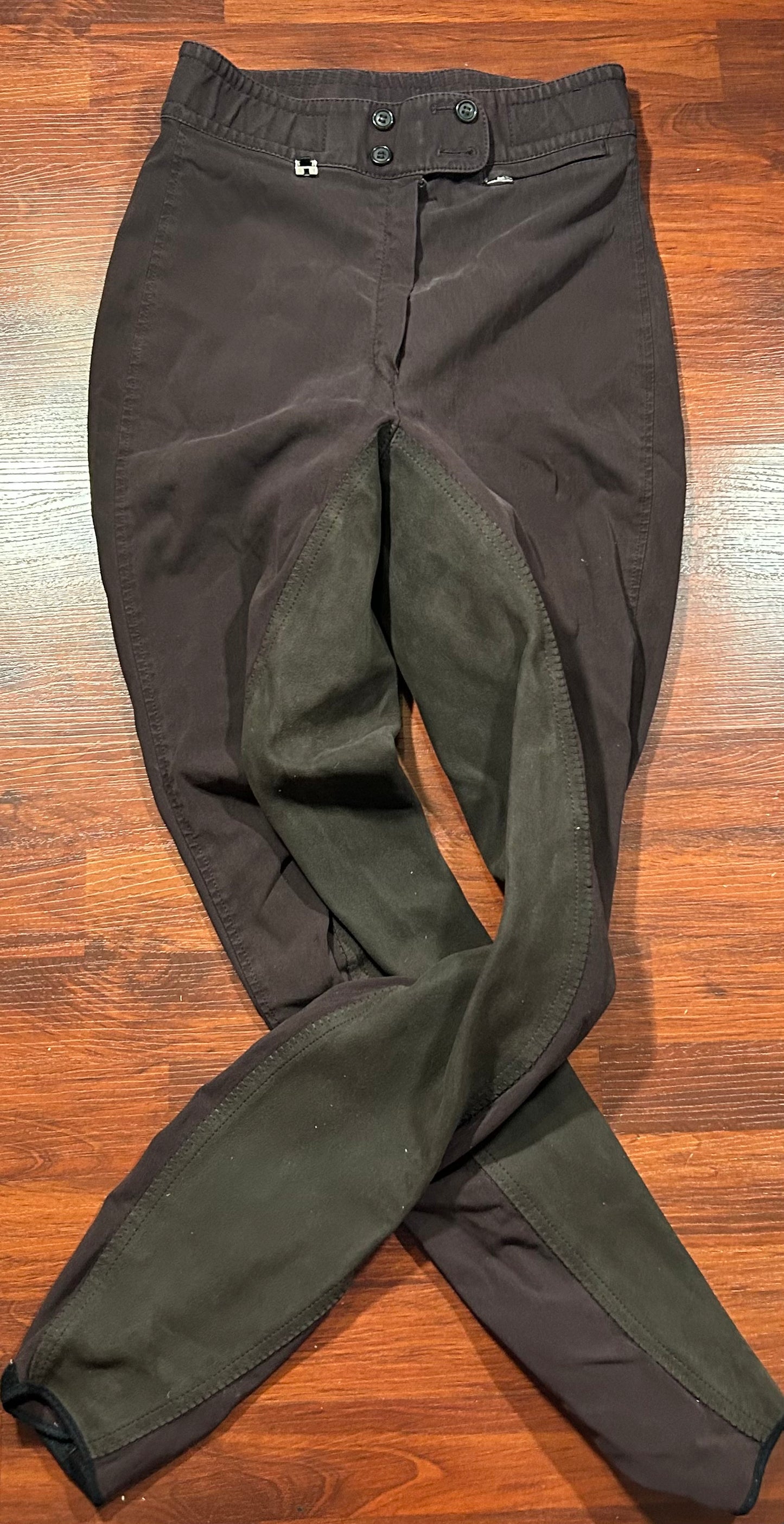 26L Pikeur deep purple full seat breeches