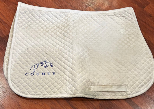 County white AP pad. Stained