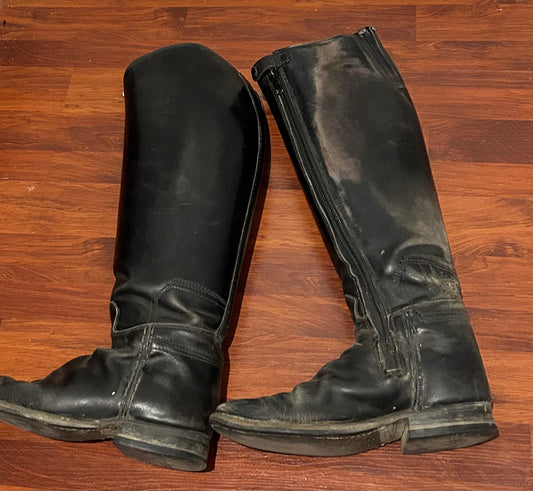 Size 10 tall stiff boots
