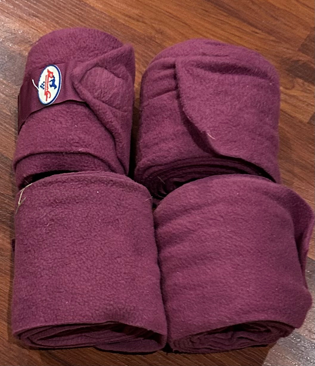 Professional choice fuchsia polo wraps at of 4