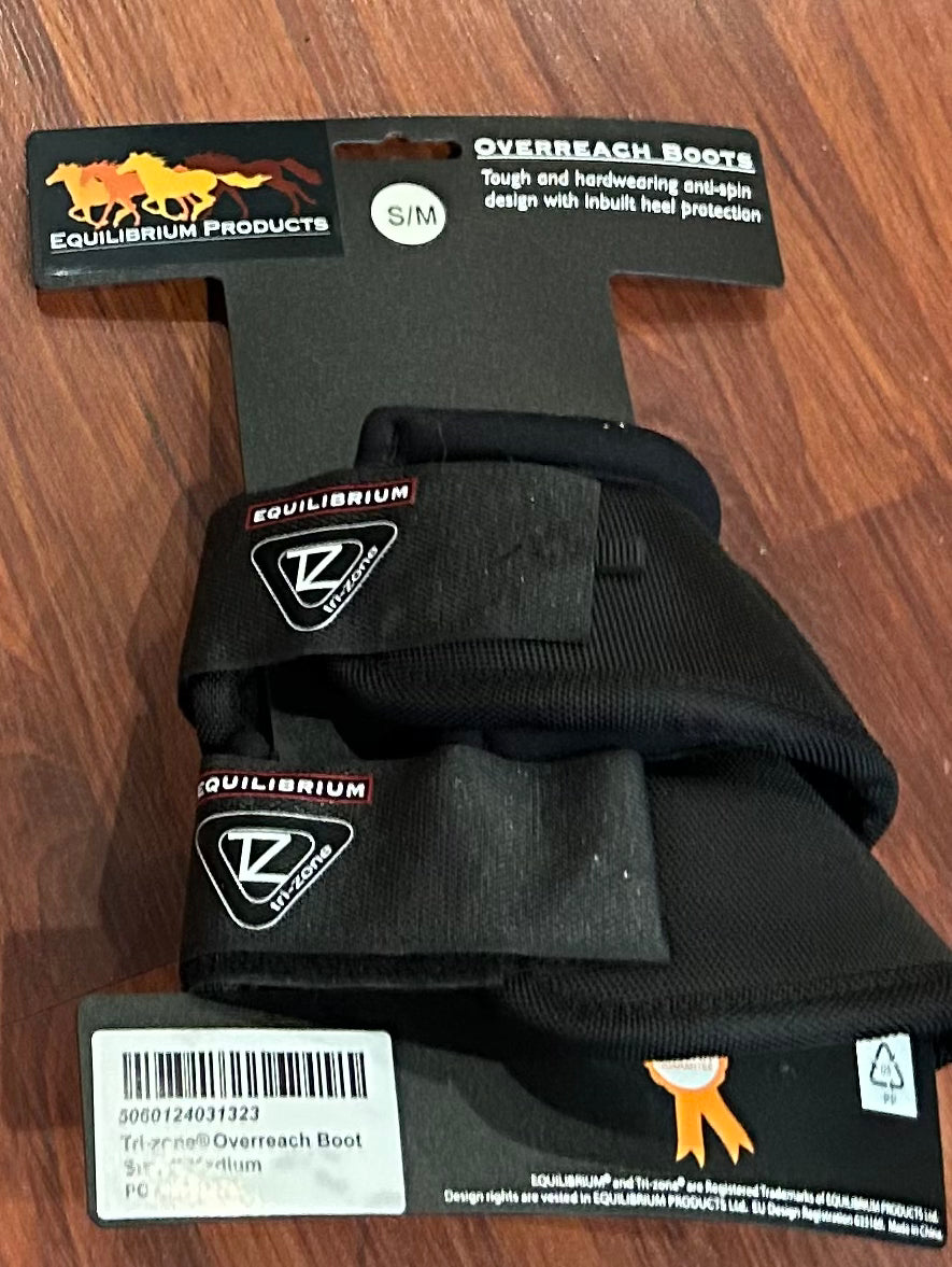 Equilibrium small tri-zone overreach boots black. Brand new