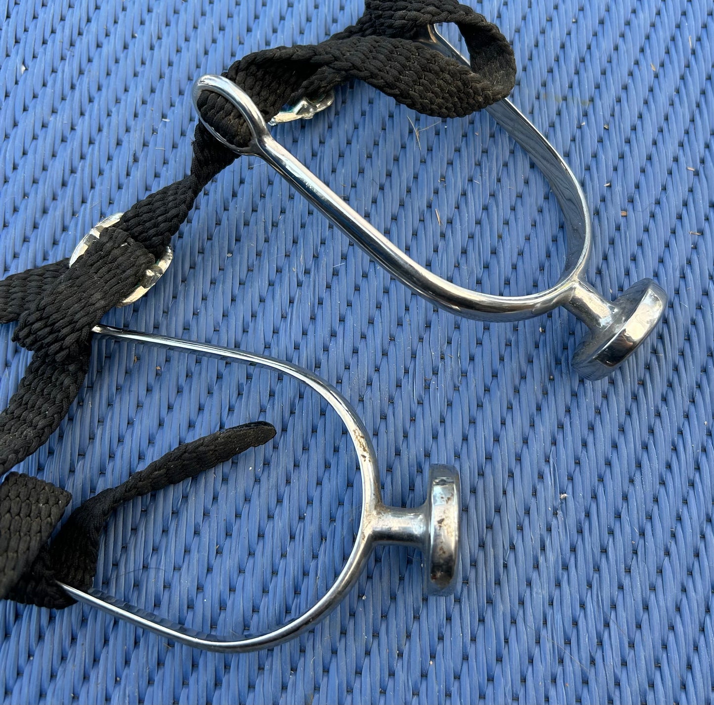Shires Spursuaders with nylon straps