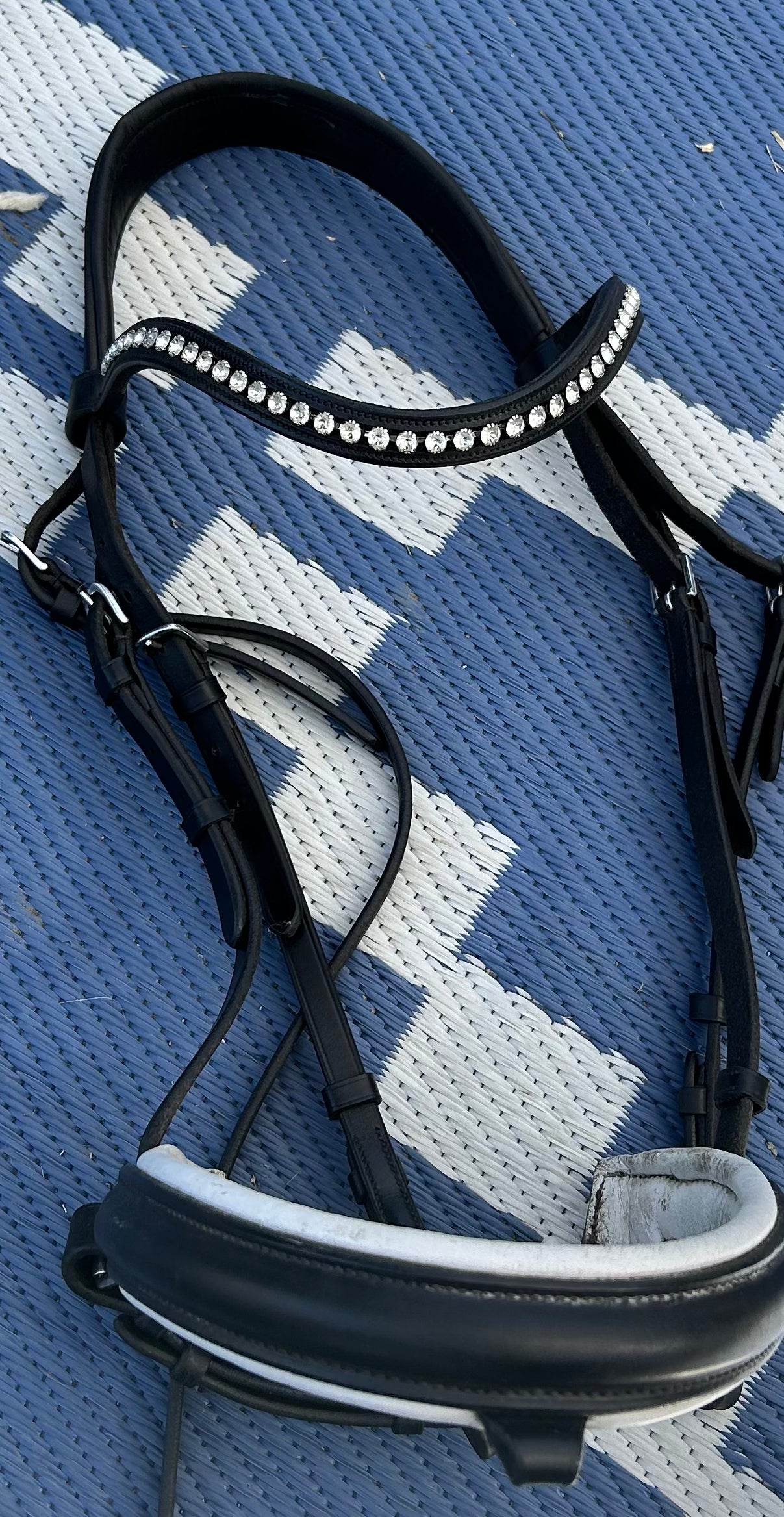 BR full size snaffle bridle