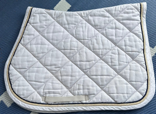 RG white AP pad with blue trim