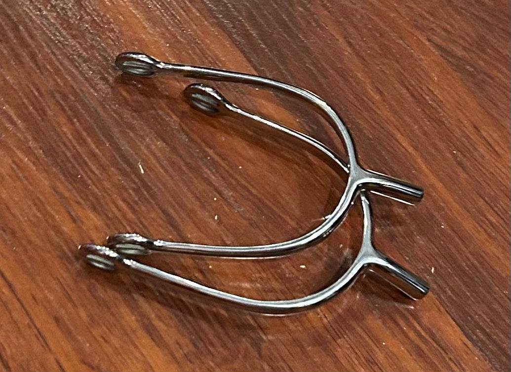 High quality spurs no straps no brand
