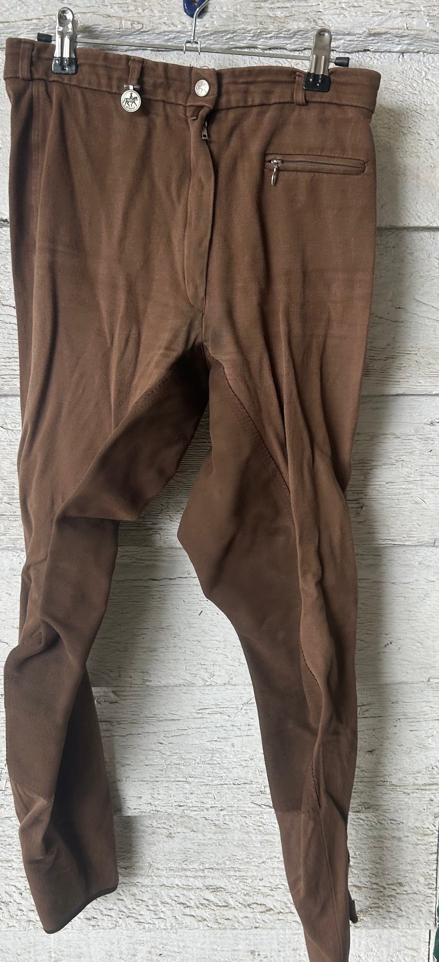 Pikeur 28L Brown full seat breeches