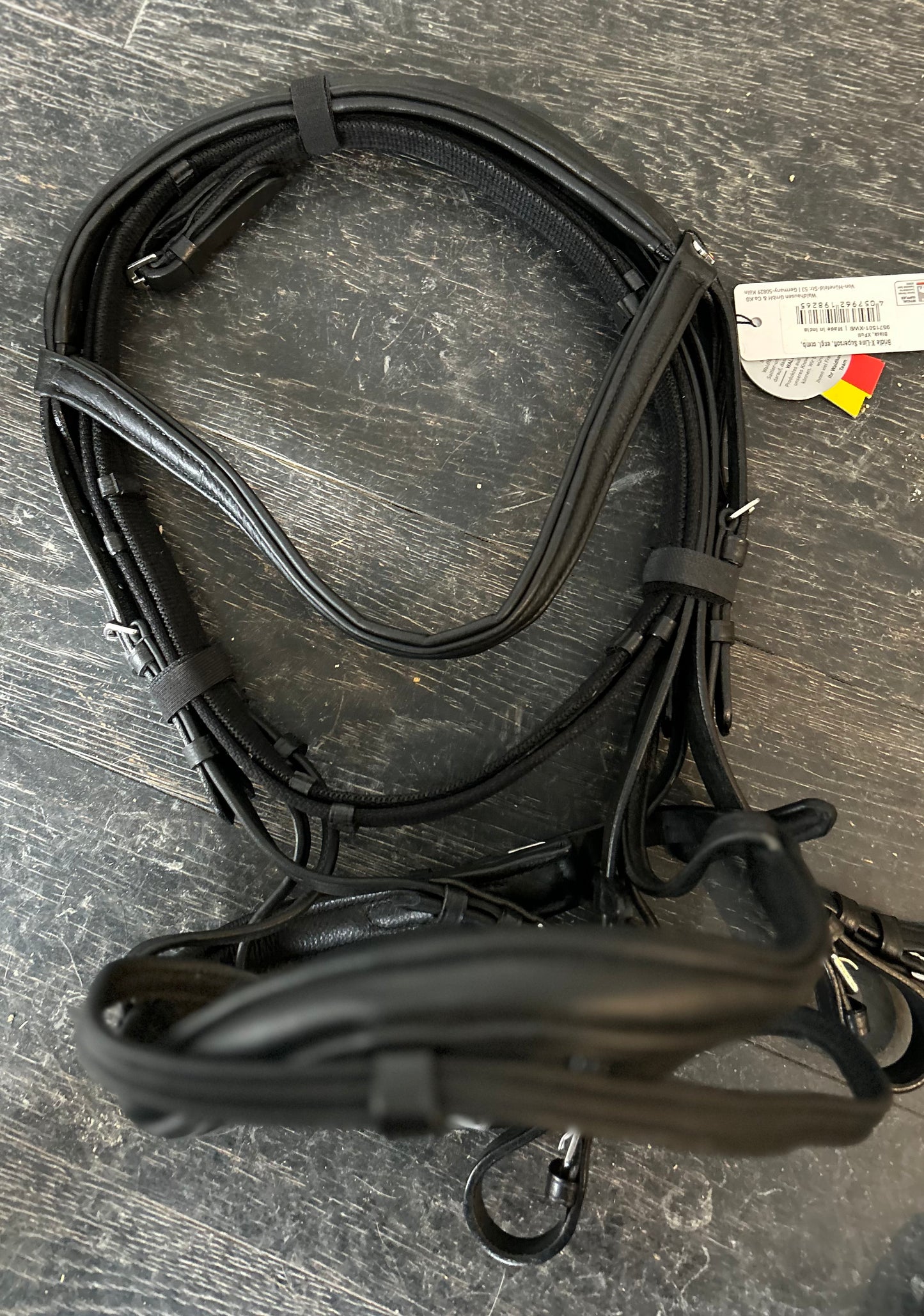 Waldhausen XF X-line super soft black bridle