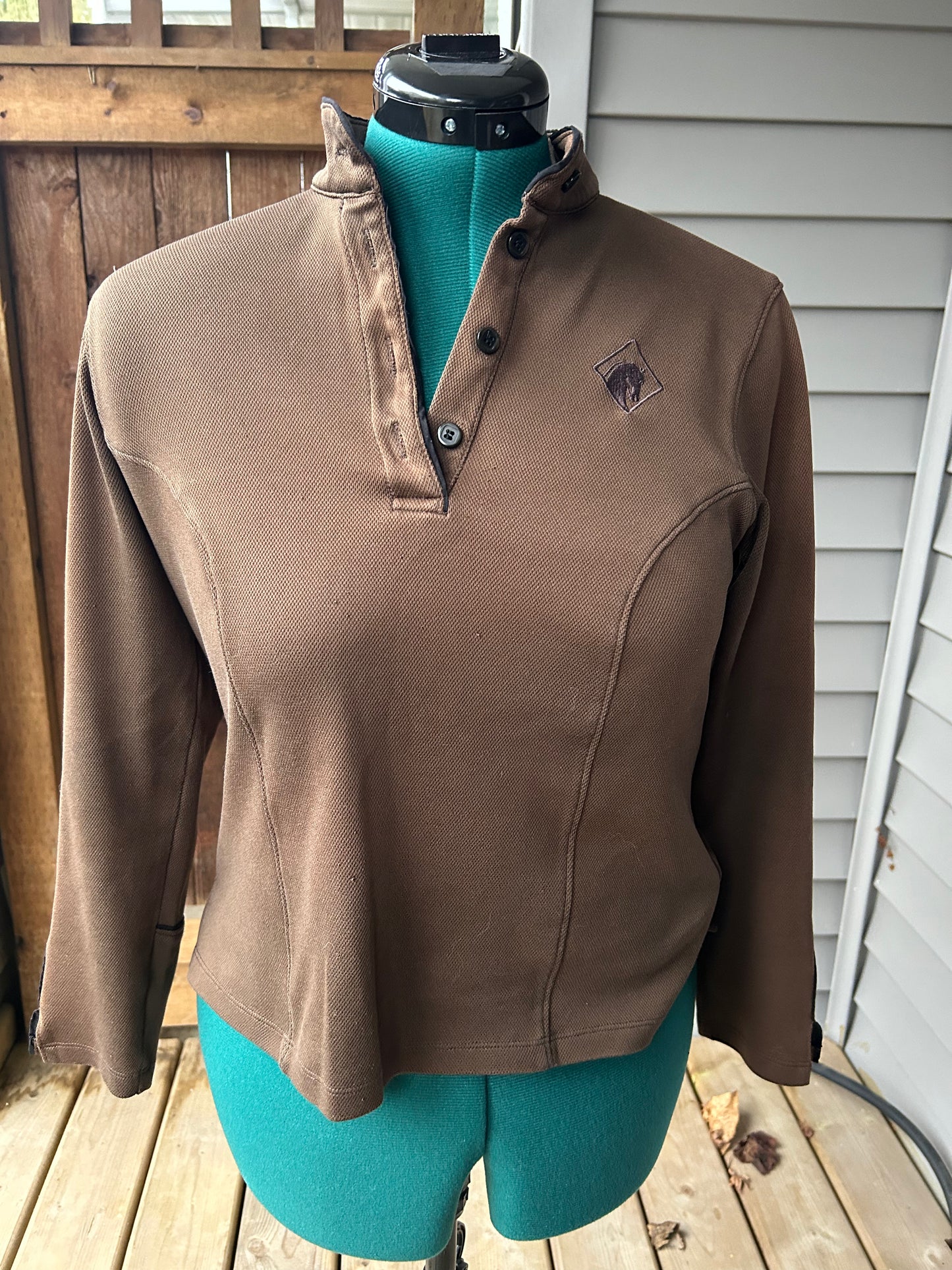 Arista large brown shirt