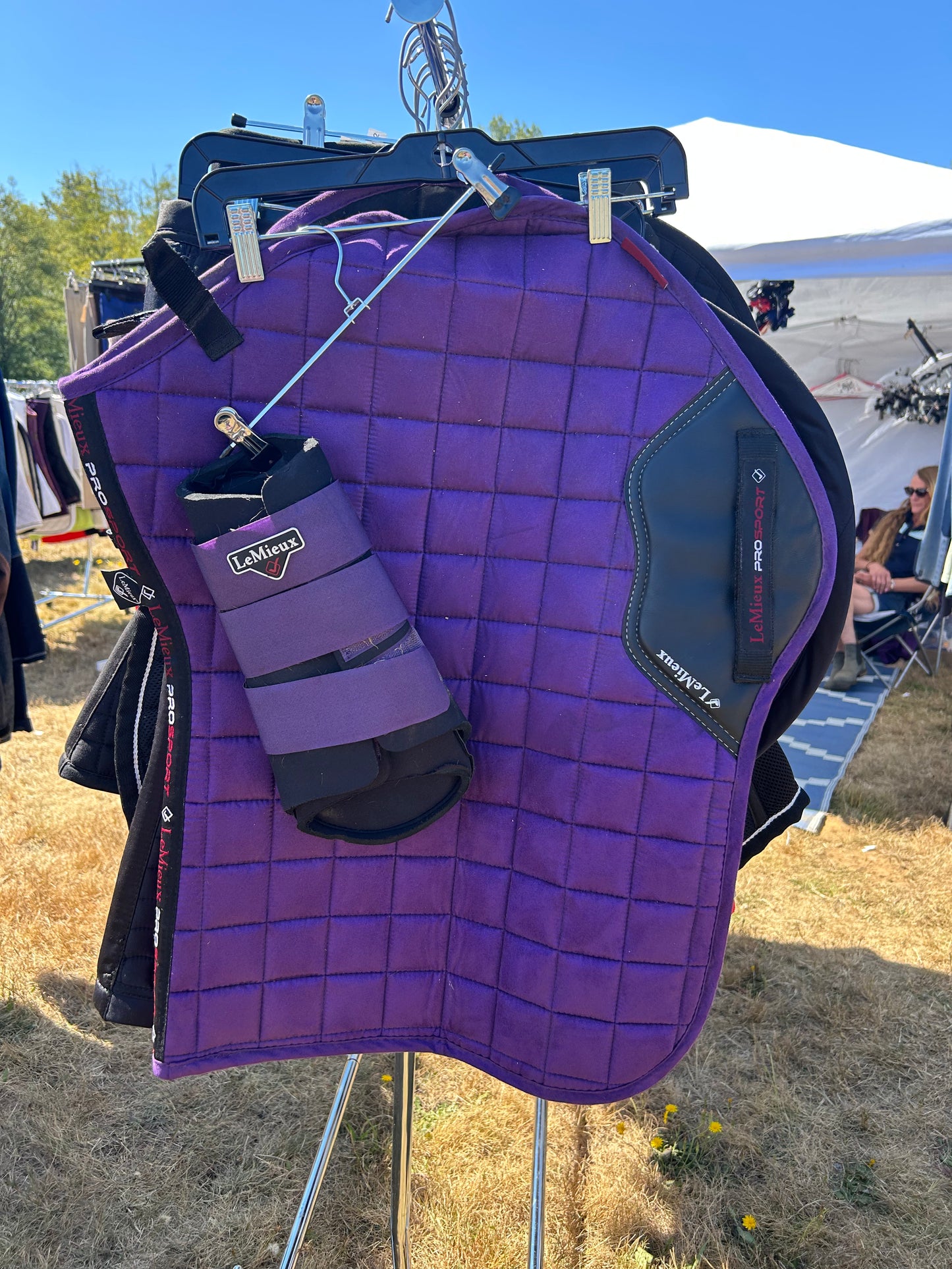 LeMieux purple jumper pad
