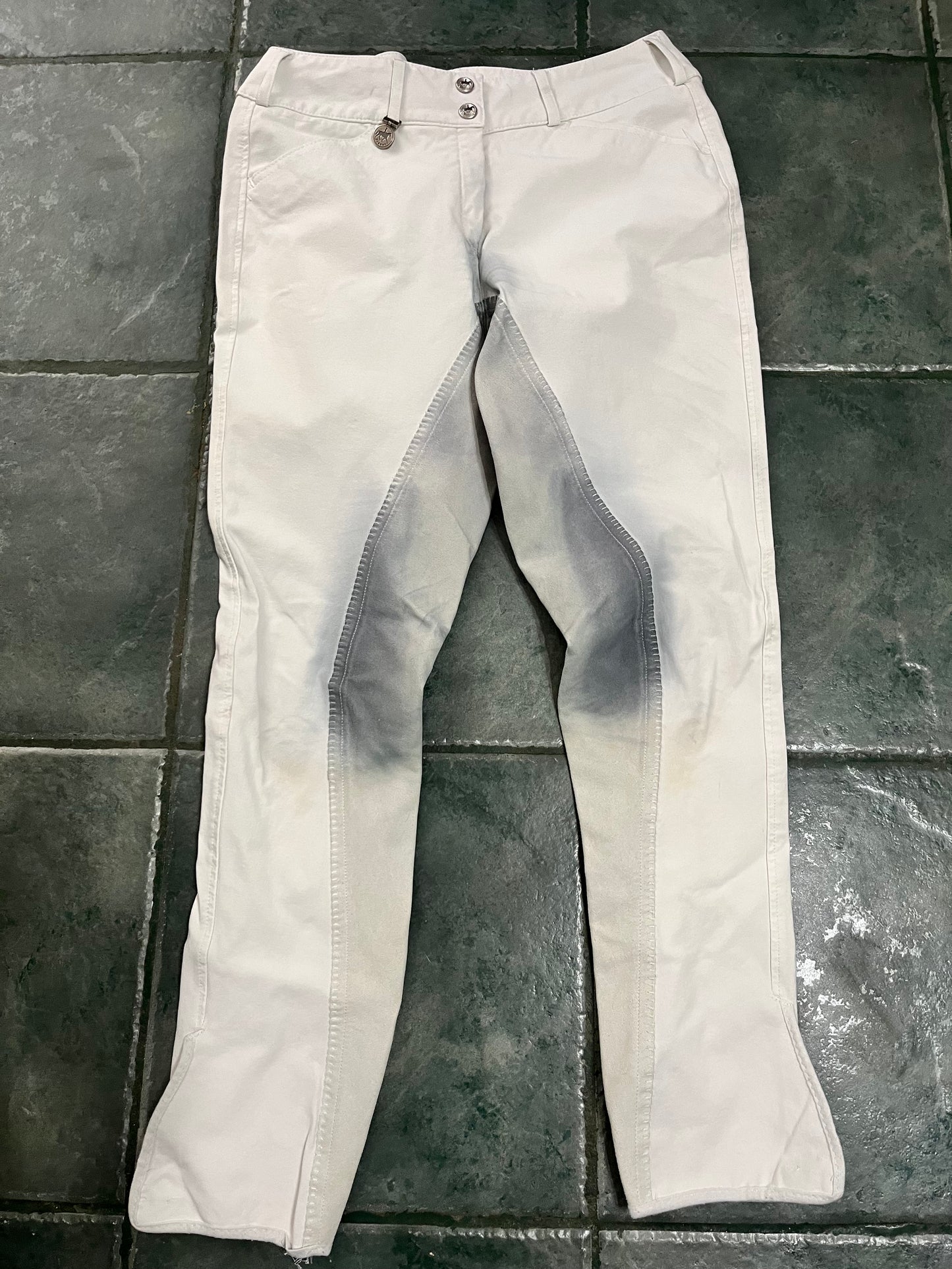 Pikeur white fullseat breeches 84 (28L)