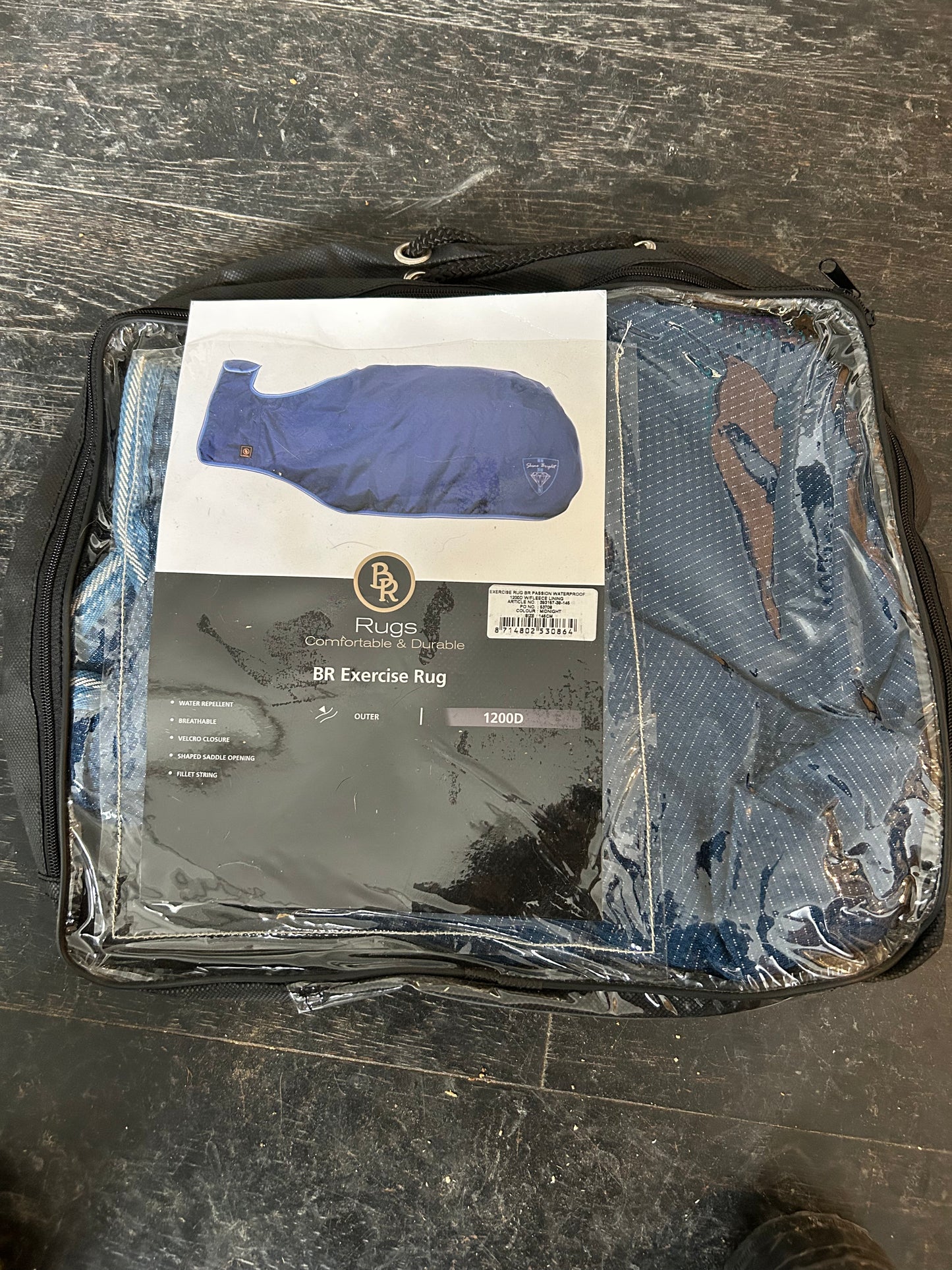 145cm BR Passion waterproof exercise rug