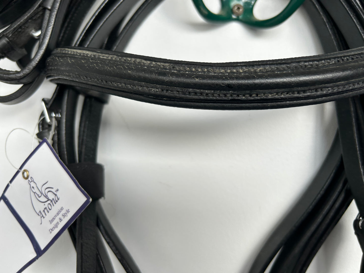 Ariona Athena full size double bridle black brand new