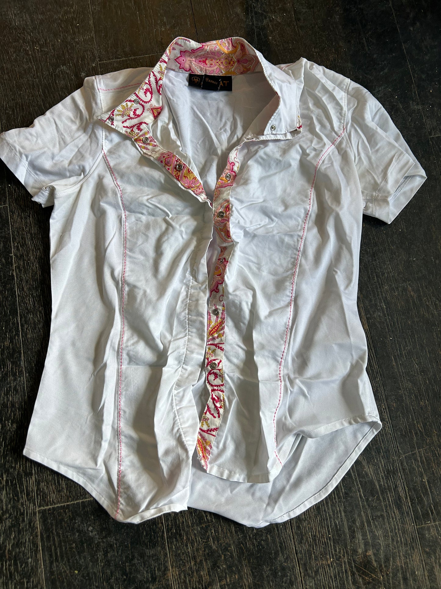 Ariat small show shirt