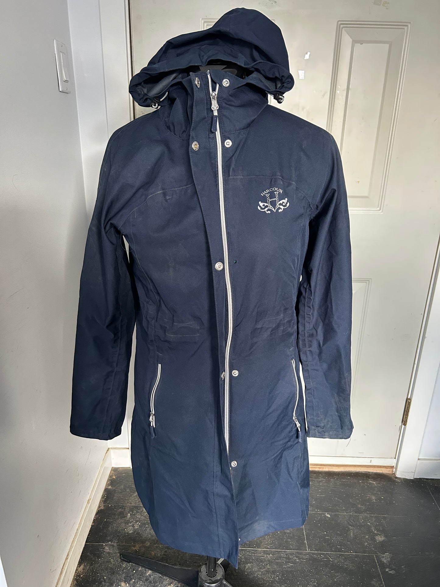 Harcour large navy jacket