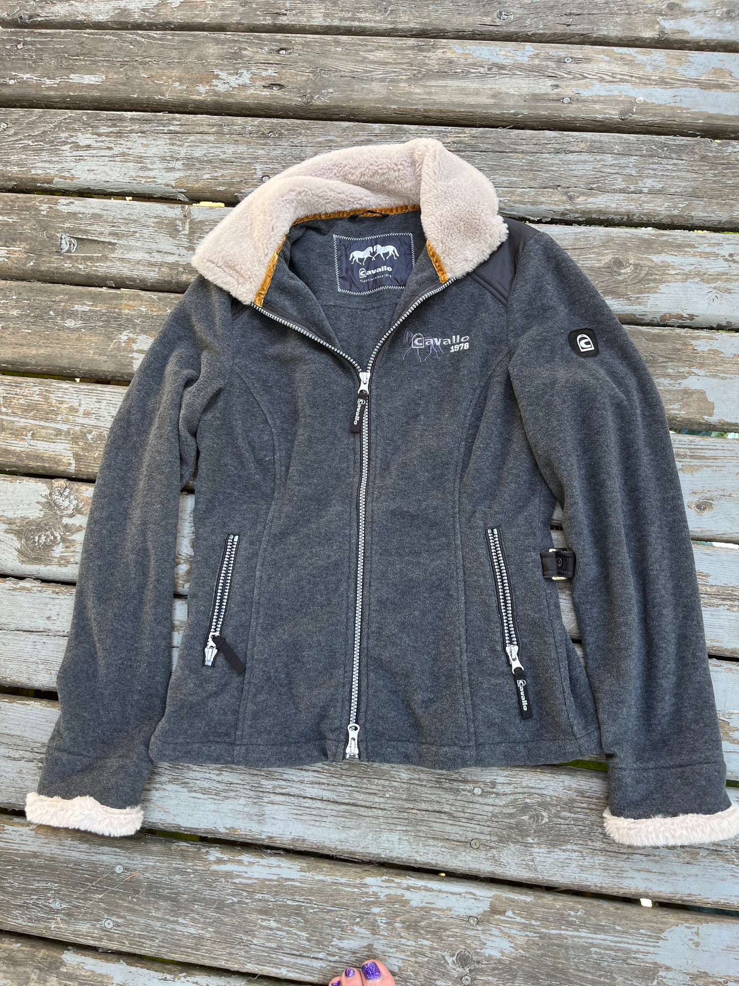 Cavallo 1978 fleece jacket small