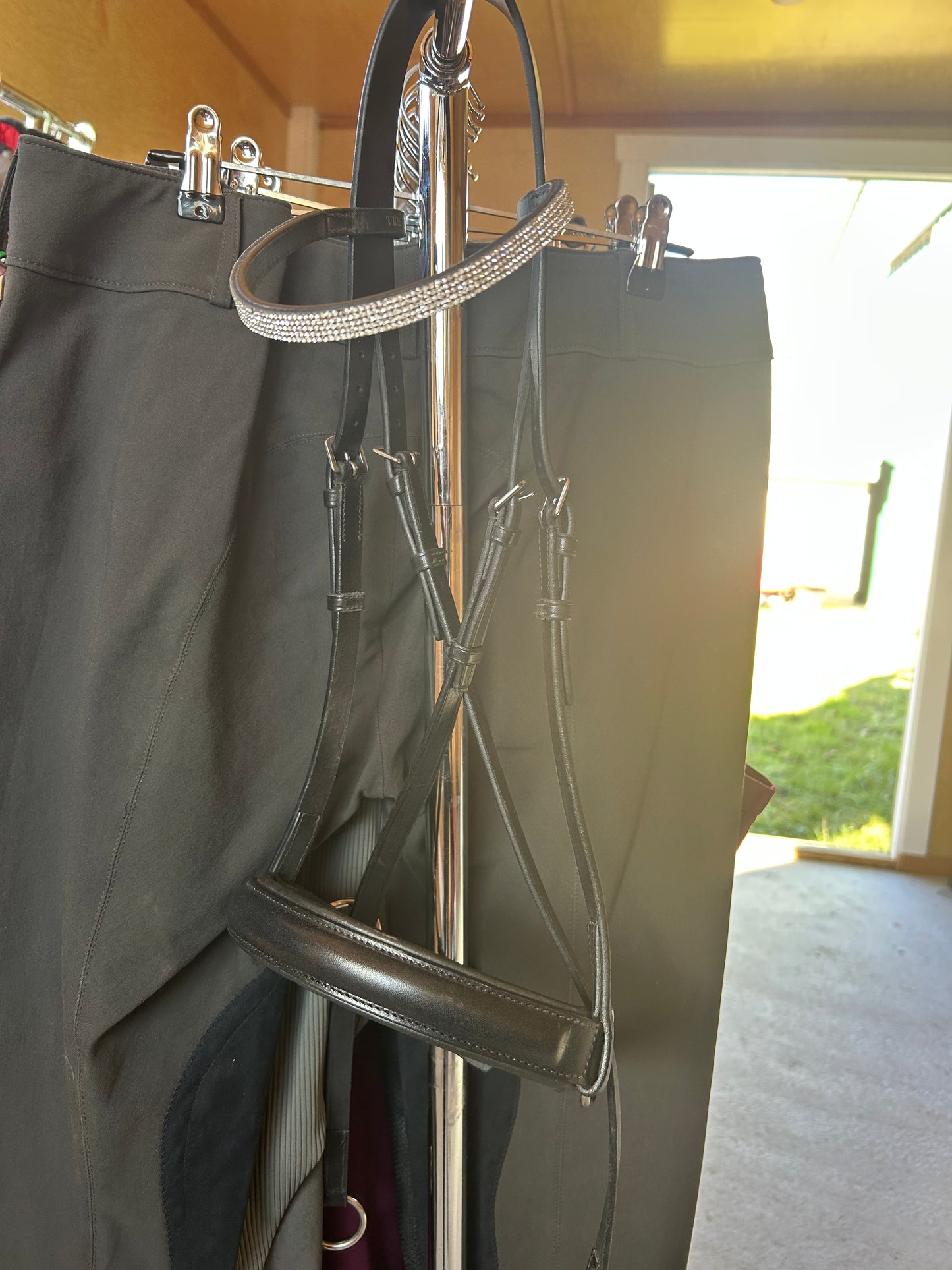 Cob bitless bridle black