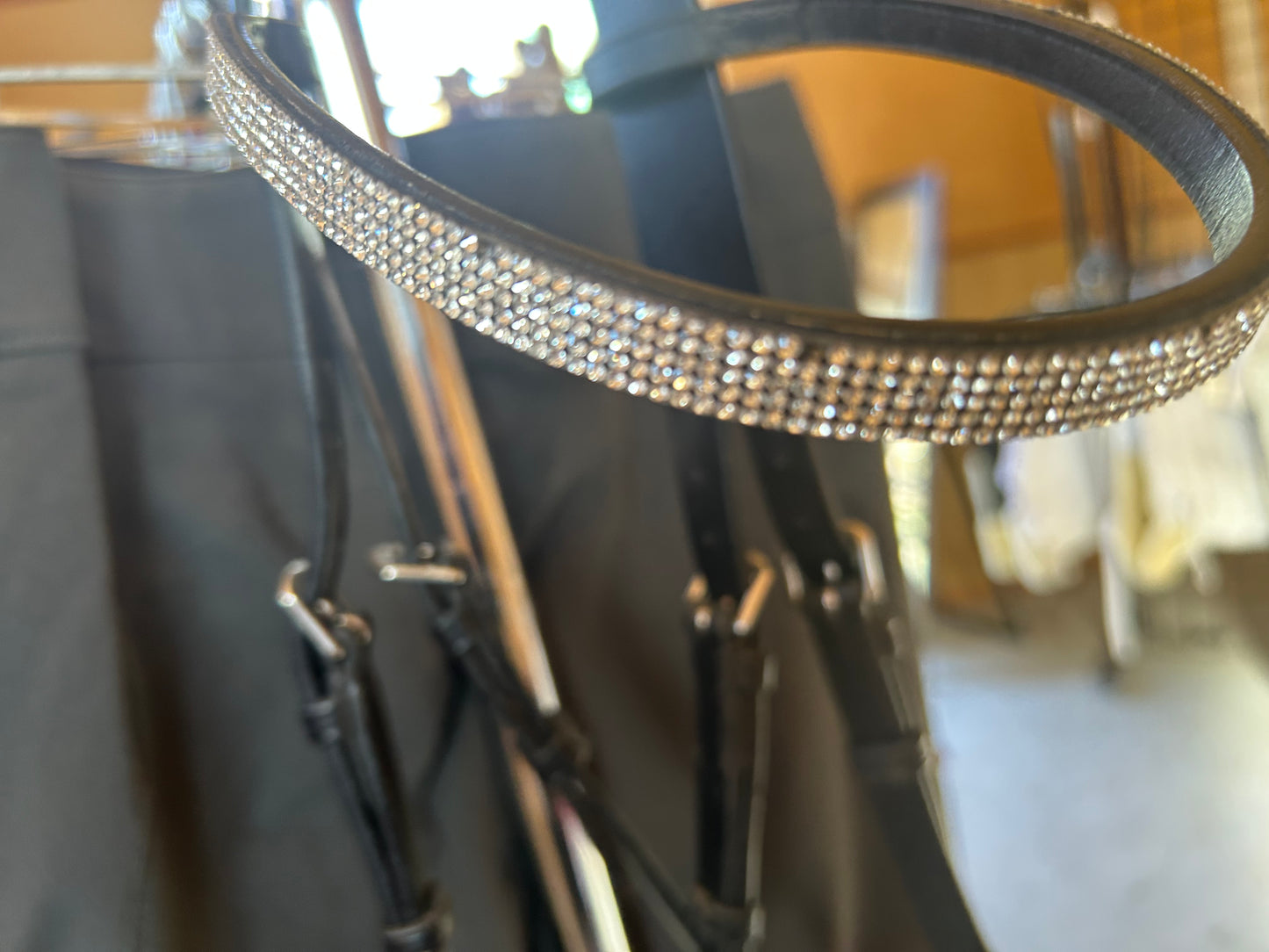 Cob bitless bridle black