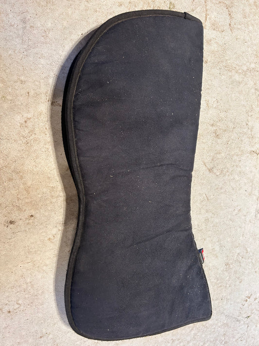 Ogilvy dressage half pad black no cover