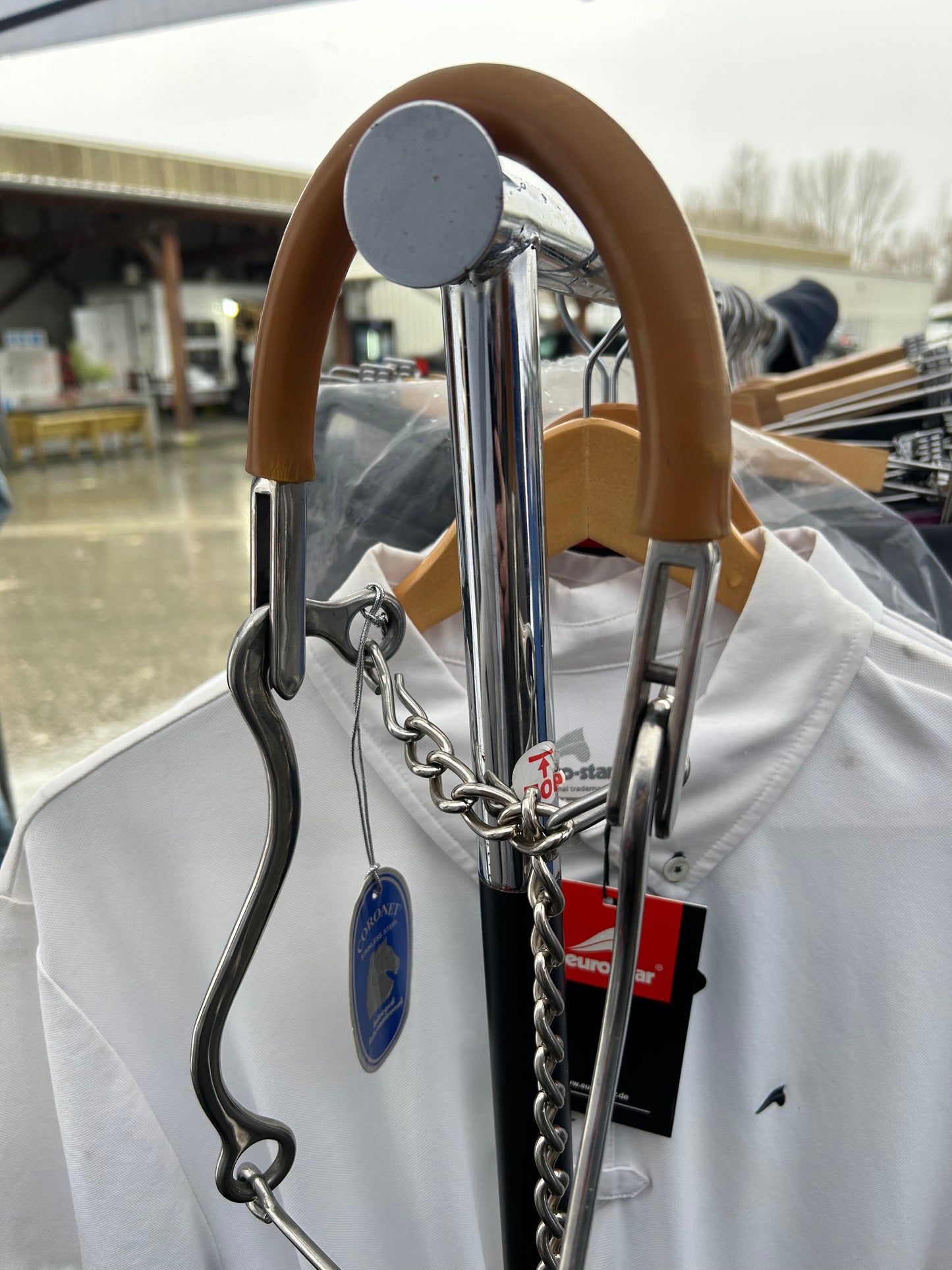 Hackamore rubber nose 8.5” shanks