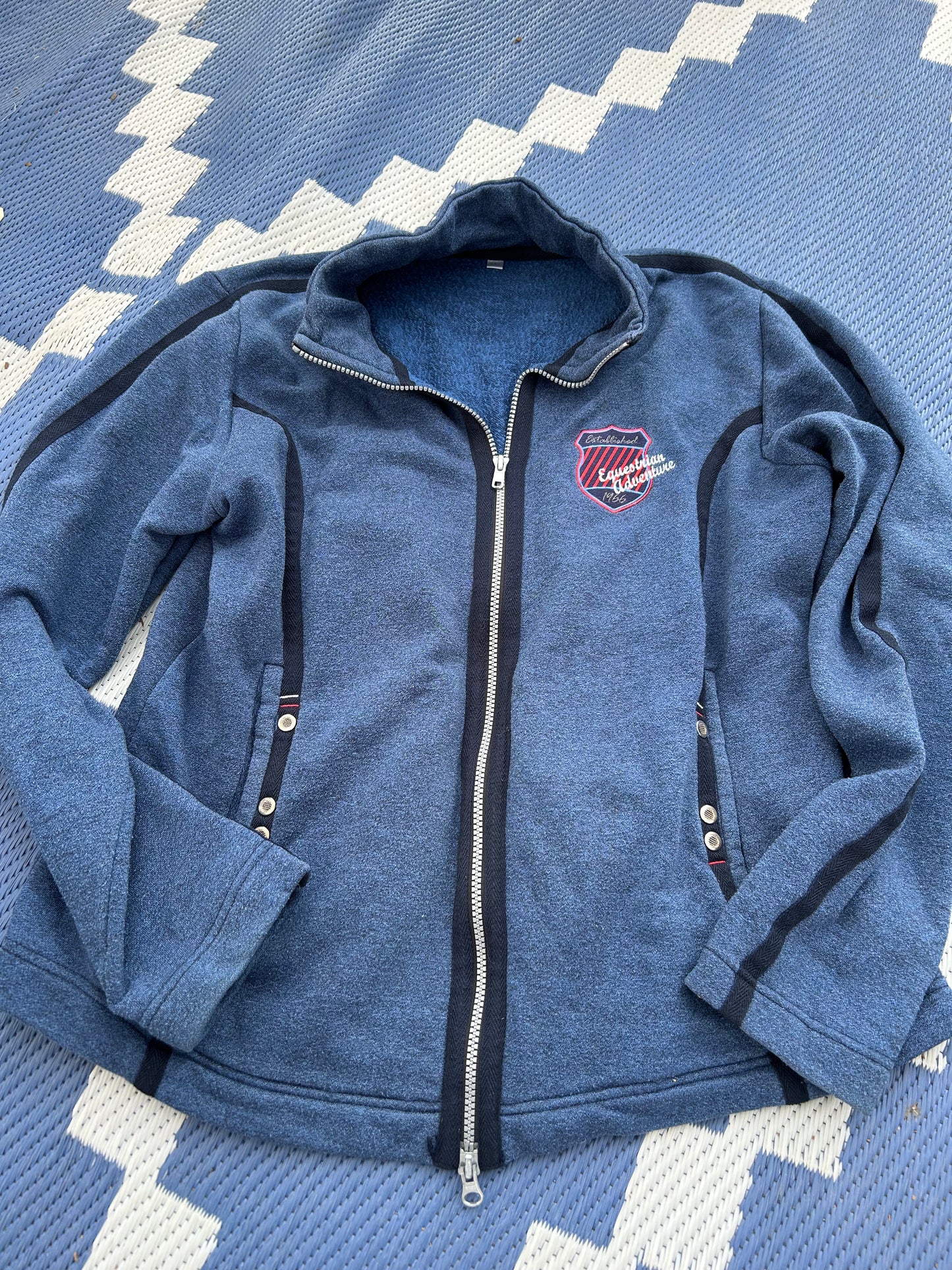 Black Forest 2XL blue zip up